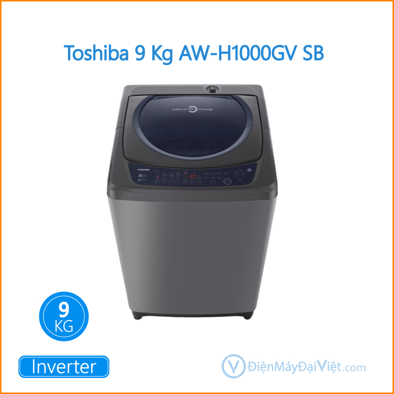Máy giặt Toshiba 9 Kg AW H1000GV SB Dien May Dai Viet 1