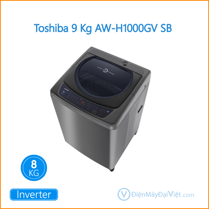 Máy giặt Toshiba 9 Kg AW H1000GV SB Dien May Dai Viet 2