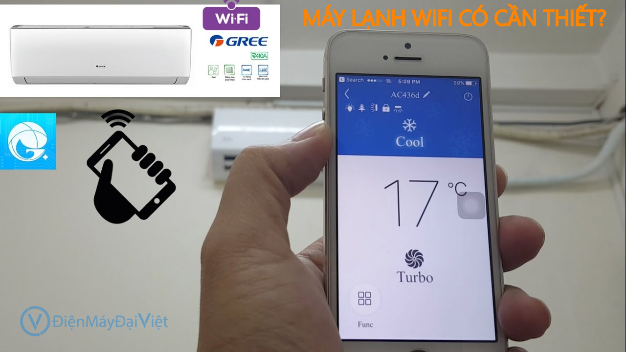 Máy lạnh có cần thiết phải có wifi - Điện Máy Đại Việt