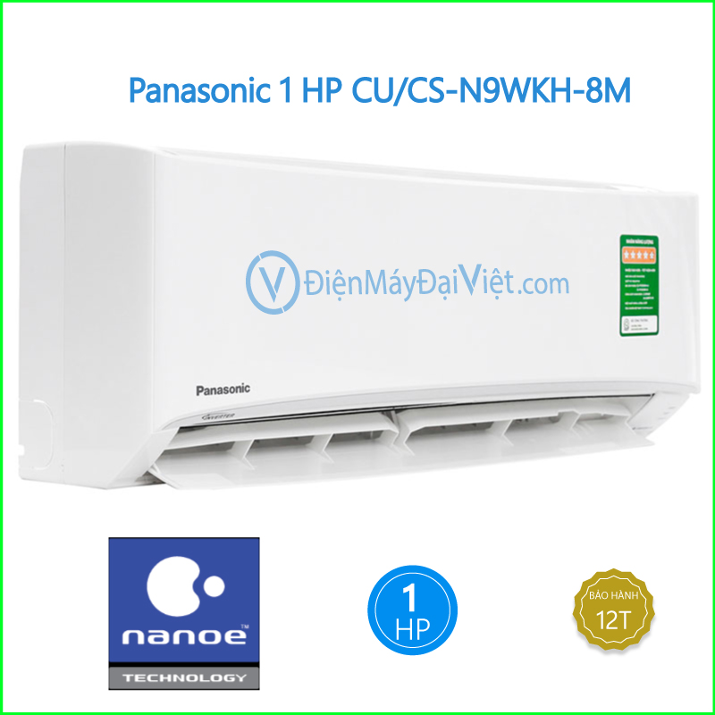 Máy lạnh Panasonic 1 HP CUCS N9WKH 8M