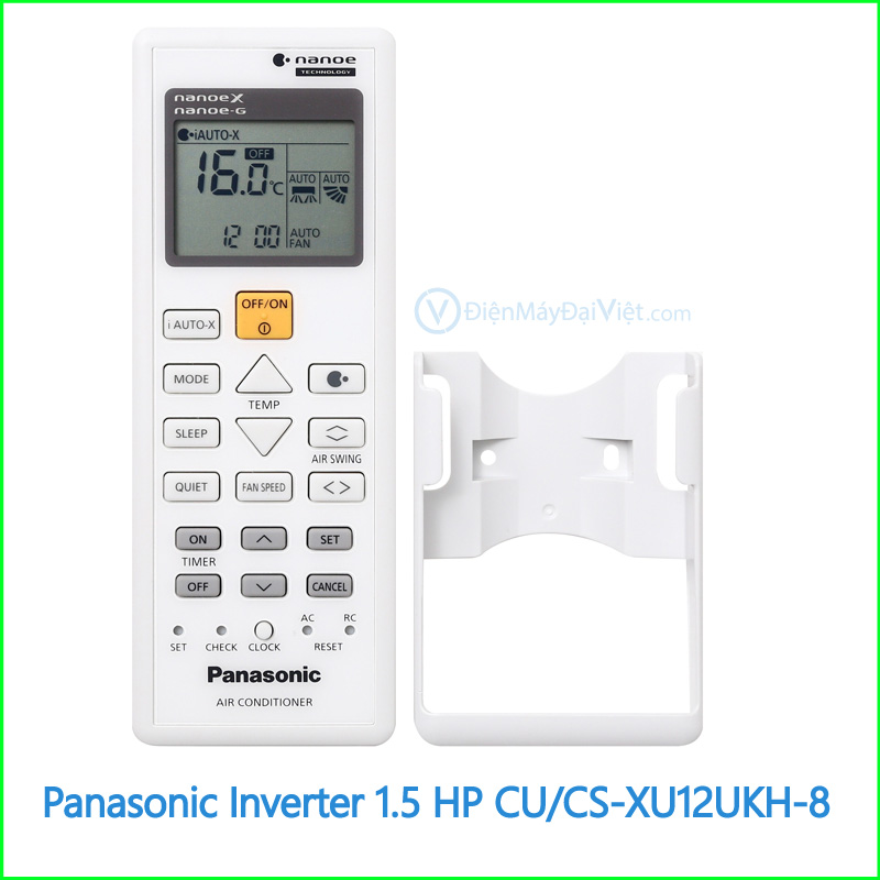 Máy lạnh Panasonic Inverter 1.5 HP CUCS XU12UKH 8 3
