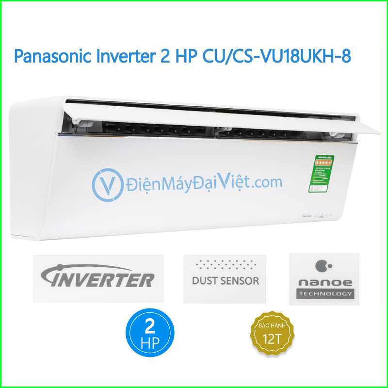 Máy lạnh Panasonic Inverter 2 HP CUCS VU18UKH 8