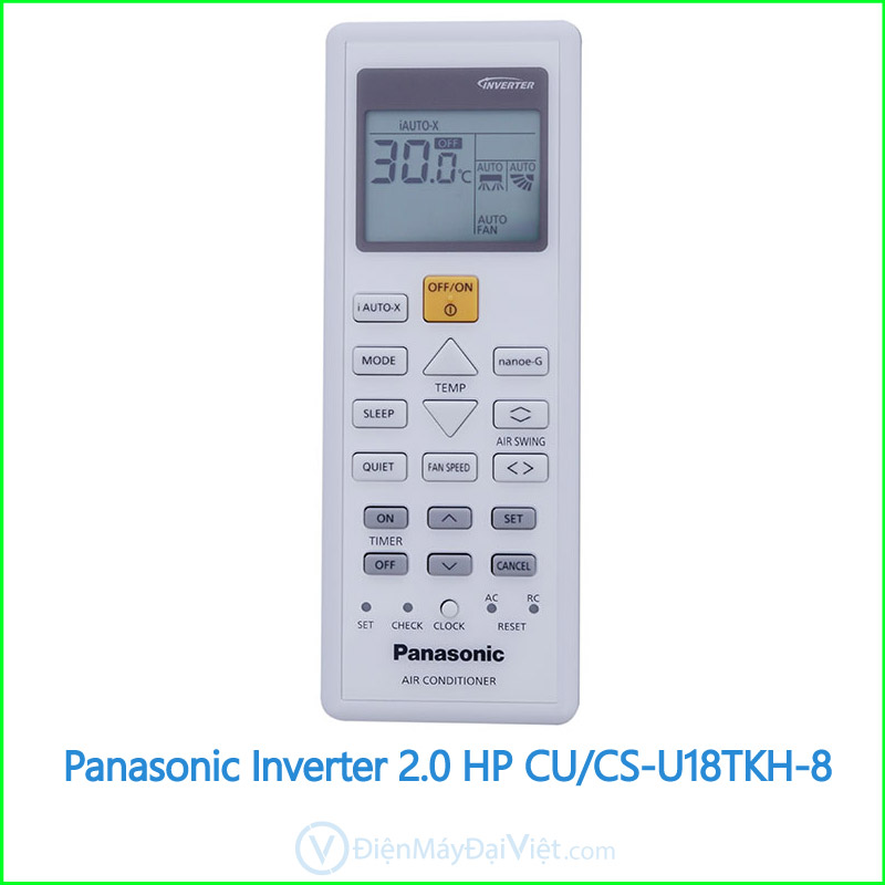 Máy lạnh Panasonic Inverter 2.0 HP CUCS U18TKH 8 3