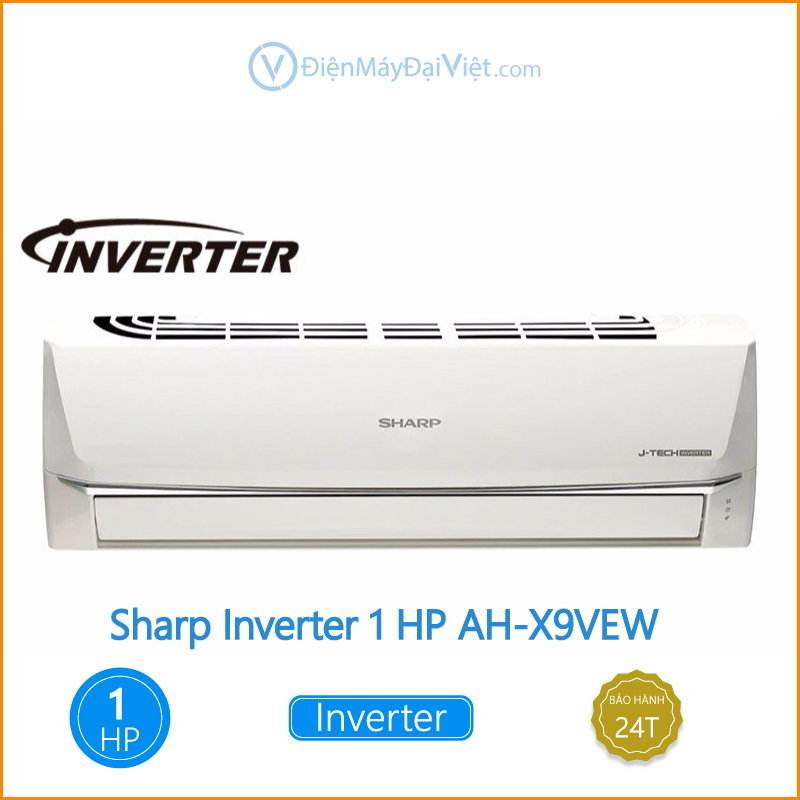 Máy lạnh Sharp Inverter 1 HP AH X9VEW Dien May Dai Viet 1