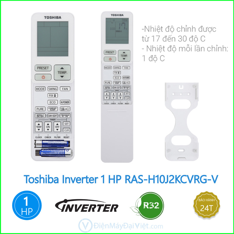 Máy lạnh Toshiba Inverter 1 HP RAS H10J2KCVRG V 3