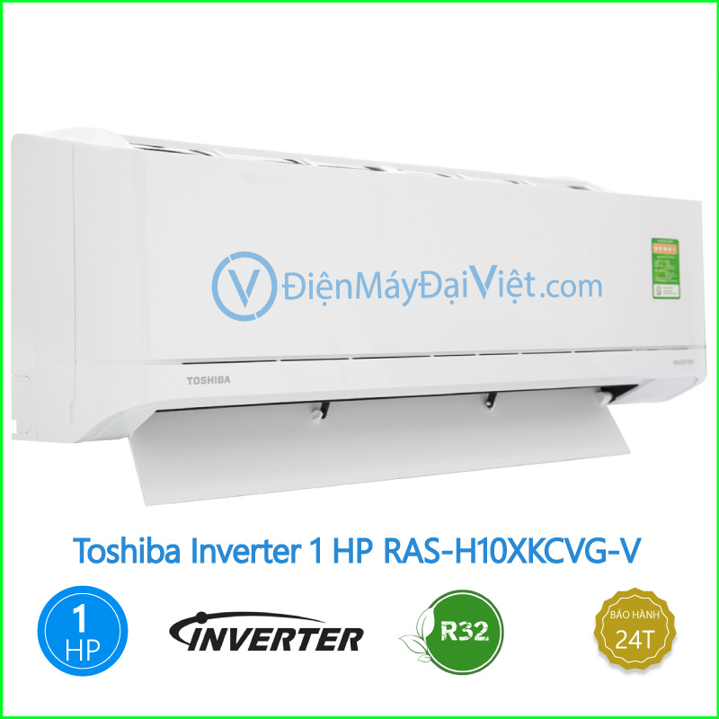 Máy lạnh Toshiba Inverter 1 HP RAS H10XKCVG V