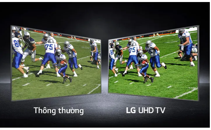 Smart TV LG 43 Inch 43UN7000PTA Goc Xem Rong