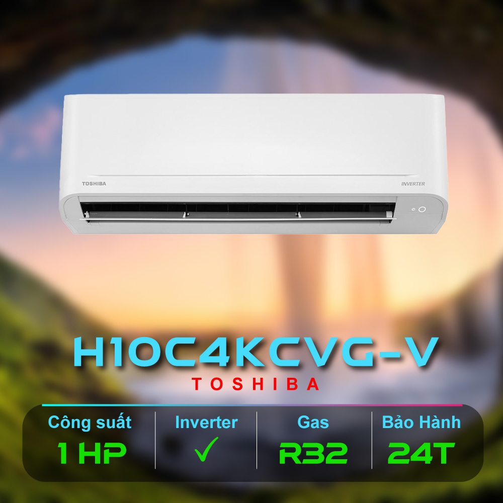 May Lanh Toshiba Inverter RAS H10C4KCVG V 1 HP 1