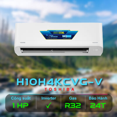 May Lanh Toshiba Inverter 1 HP RAS H10H4KCVG V Chinh Hang 1
