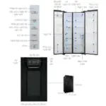 Tủ lạnh Samsung Inverter 635 lít RS64R53012C/SV Side By Side - Ảnh 7
